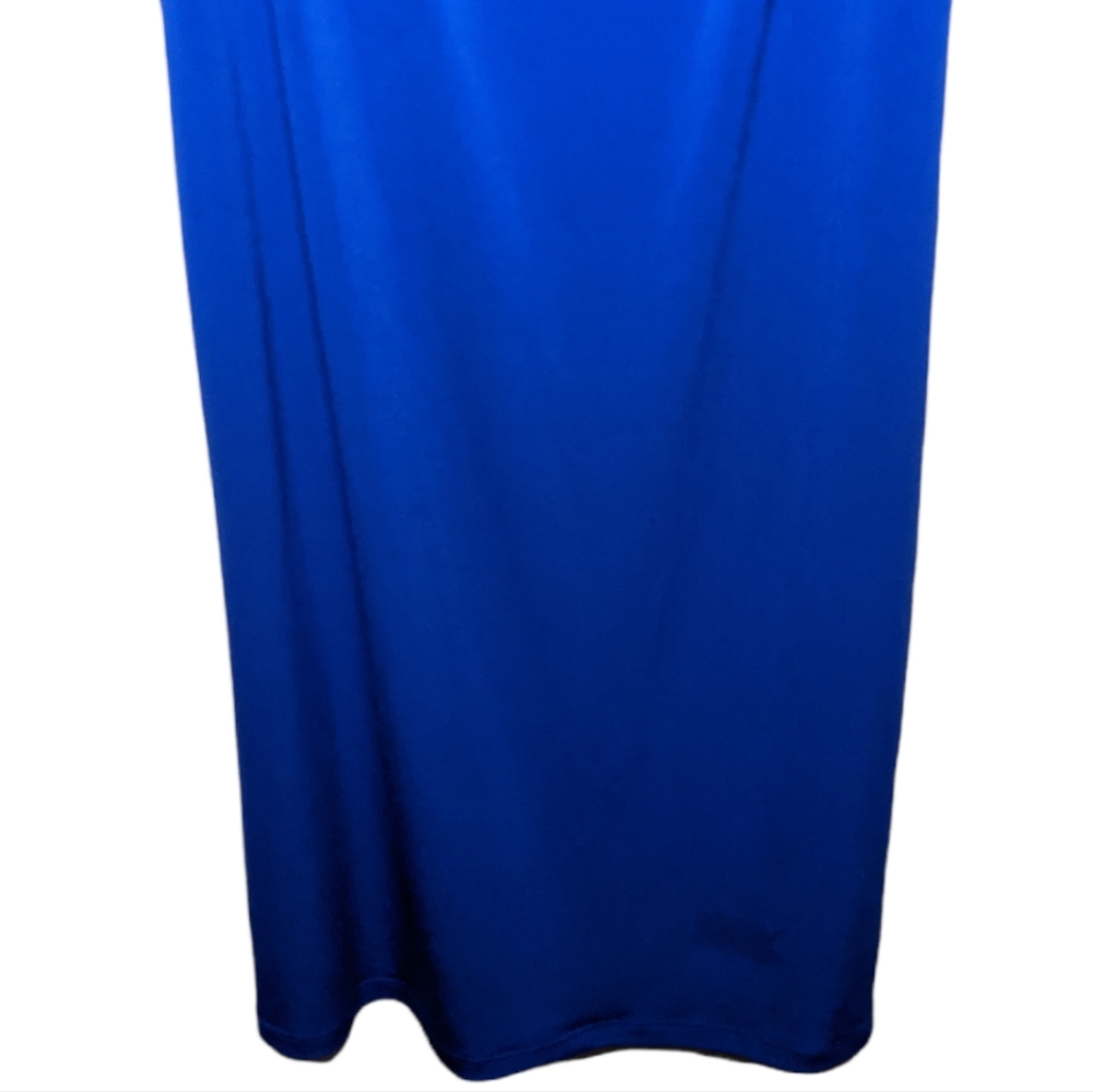 Michael Kors Blue Scoop Neck Sleeveless Dress, Size S 💙 - Picture 6 of 10